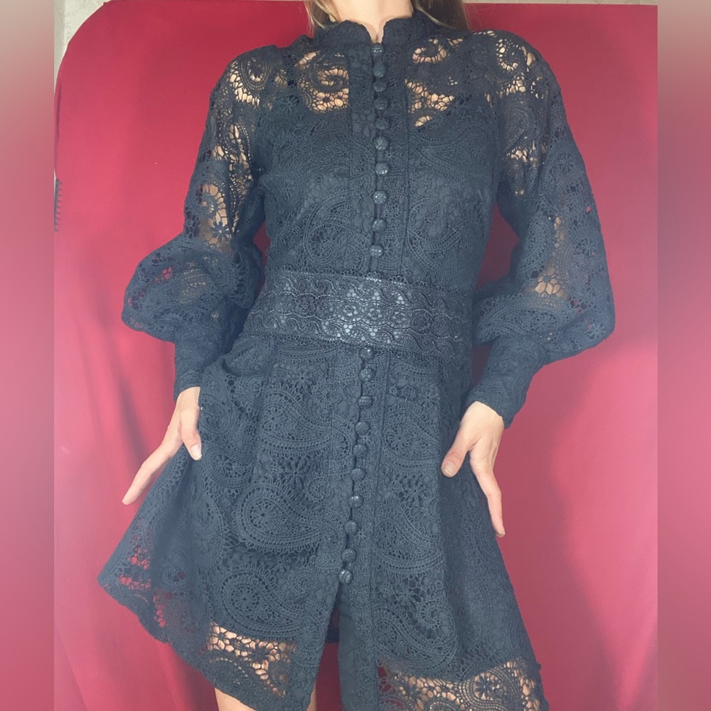 Luxury crochet dress